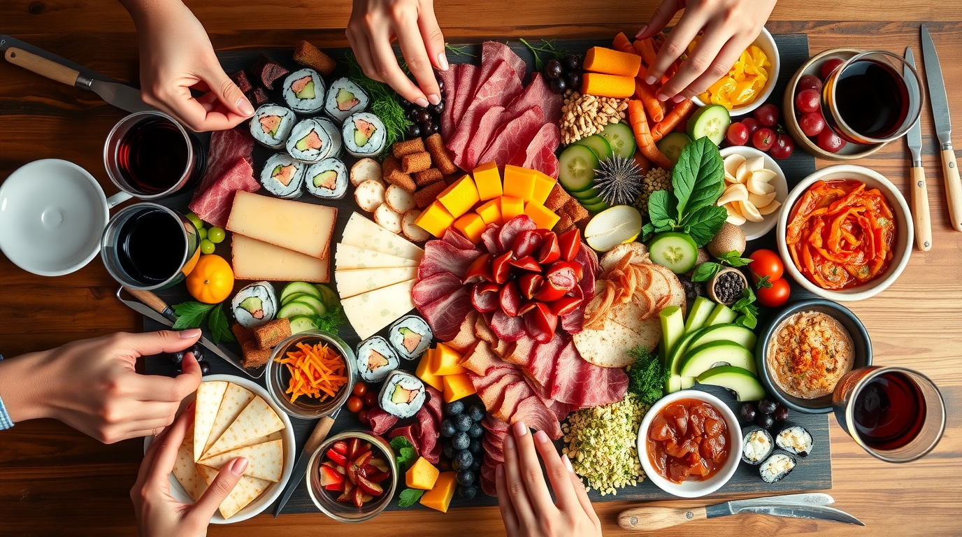 Global Fusion Charcuterie Boards